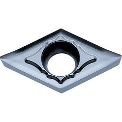 DCGT 3251 AH KW10, 1/64″ Corner Radius, 5/32″ Thick, 3/8″ Inscribed Circle, WC/Co, Diamond, Turning Indexable Insert