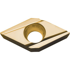 DCGT 3251 J PV720, 1/64″ Corner Radius, 5/32″ Thick, 3/8″ Inscribed Circle, TiCN (MEGACOAT NANO), 55 Degree Diamond, Turning Indexable Insert