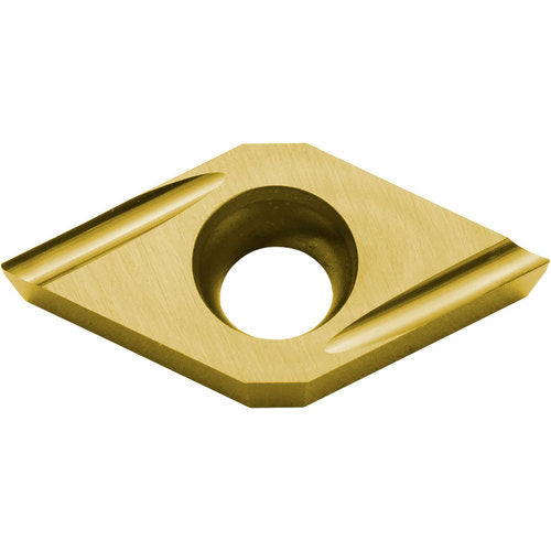 DCGT 3251 U PV720, 1/64″ Corner Radius, 5/32″ Thick, 3/8″ Inscribed Circle, TiCN (MEGACOAT NANO), 55 Degree Diamond, Turning Indexable Insert