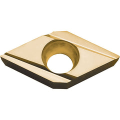 DCGT 3251 J PV720, 1/64″ Corner Radius, 5/32″ Thick, 3/8″ Inscribed Circle, TiCN (MEGACOAT NANO), 55 Degree Diamond, Turning Indexable Insert