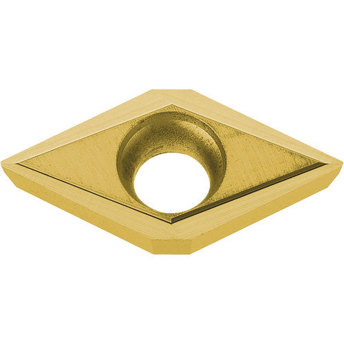 DCGT 3251 PV7020, 1/64″ Corner Radius, 5/32″ Thick, 3/8″ Inscribed Circle, TiAlN/TiN, 55 Degree Diamond, Turning Indexable Insert