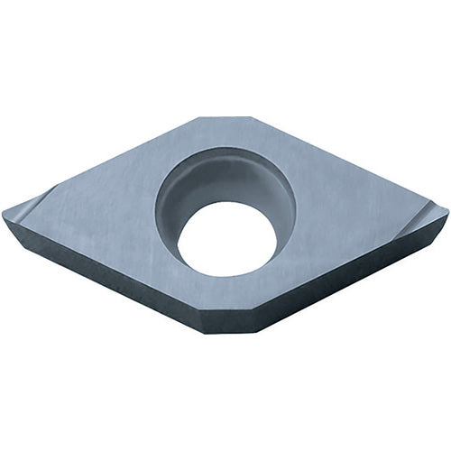 DCGT 3251 F KW10, 1/64″ Corner Radius, 5/32″ Thick, 3/8″ Inscribed Circle, WC/Co, Diamond, Turning Indexable Insert - Exact Industrial Supply