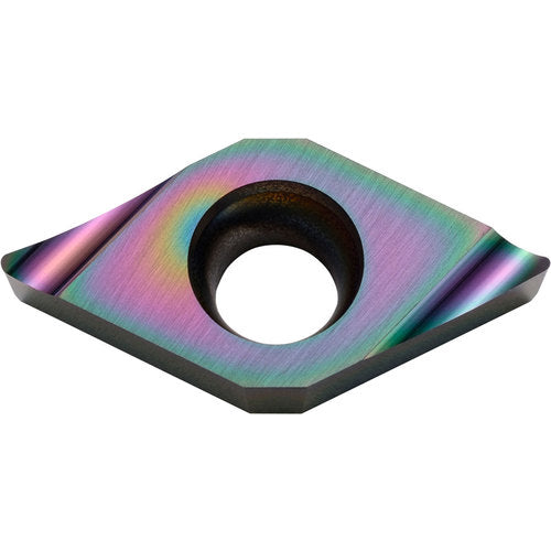 DCGT 3252 A3 PDL025, 1/32″ Corner Radius, 5/32″ Thick, 3/8″ Inscribed Circle, C, 55 Degree Diamond, Turning Indexable Insert