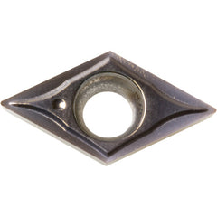 DCGT 3251 MFP-GQ PR1535, 1/64″ Corner Radius, 5/32″ Thick, 3/8″ Inscribed Circle, MEGACOAT NANO, Diamond, Turning Indexable Insert - Exact Industrial Supply