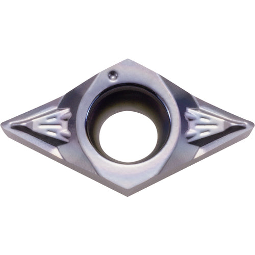 DCGT 32502 SKS PR1535, 0.004″ Corner Radius, 5/32″ Thick, 3/8″ Inscribed Circle, MEGACOAT NANO, 55 Degree Diamond, Turning Indexable Insert