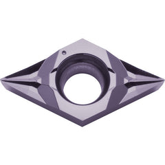 DCGT 32502 SK PR1725, 0.004″ Corner Radius, 5/32″ Thick, 3/8″ Inscribed Circle, MEGACOAT NANO PLUS, 55 Degree Diamond, Turning Indexable Insert