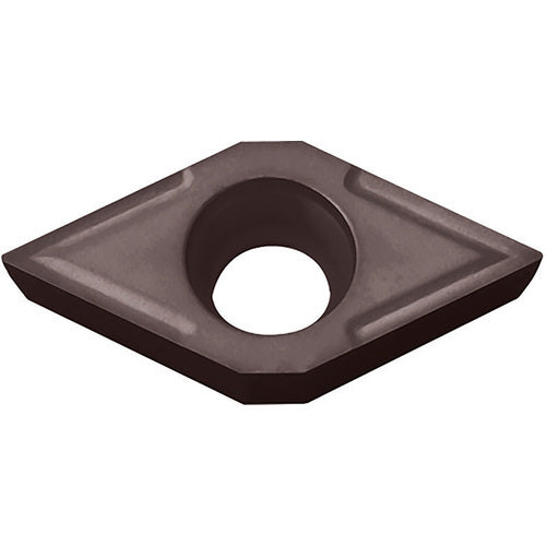 DCGT 3251 MF PR1425, 1/64″ Corner Radius, 5/32″ Thick, 3/8″ Inscribed Circle, MEGACOAT NANO, Diamond, Turning Indexable Insert - Exact Industrial Supply