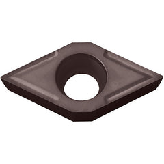 DCGT 32502 MF PR1225, 0.0039″ Corner Radius, 5/32″ Thick, 3/8″ Inscribed Circle, MEGACOAT, Diamond, Turning Indexable Insert - Exact Industrial Supply