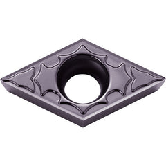 DCGT 32502 CF PR1705, 0.004″ Corner Radius, 5/32″ Thick, 3/8″ Inscribed Circle, MEGACOAT NANO PLUS, 55 Degree Diamond, Turning Indexable Insert