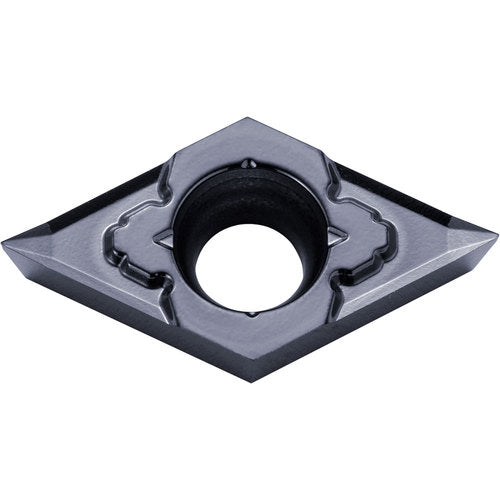 DCGT 32502 CK PR1725, 0.004″ Corner Radius, 5/32″ Thick, 3/8″ Inscribed Circle, MEGACOAT NANO PLUS, 55 Degree Diamond, Turning Indexable Insert