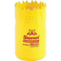 ‎1-1/2″ HSS Deep Cut Hole Saw - Starrett - Exact Industrial Supply