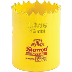 ‎1-13/16″ HSS Deep Cut Hole Saw - Starrett - Exact Industrial Supply