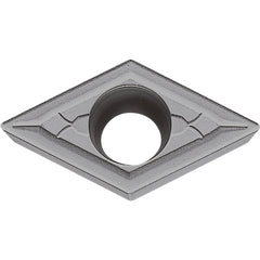 DCMT 2151 GK CA525, 1/64″ Corner Radius, 3/32″ Thick, 1/4″ Inscribed Circle, TiCnulll2O3/TiN, Diamond, Turning Indexable Insert