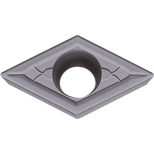 DCMT 2151 GK PR930, 1/64″ Corner Radius, 3/32″ Thick, 1/4″ Inscribed Circle, TiCN, 55 Degree Diamond, Turning Indexable Insert