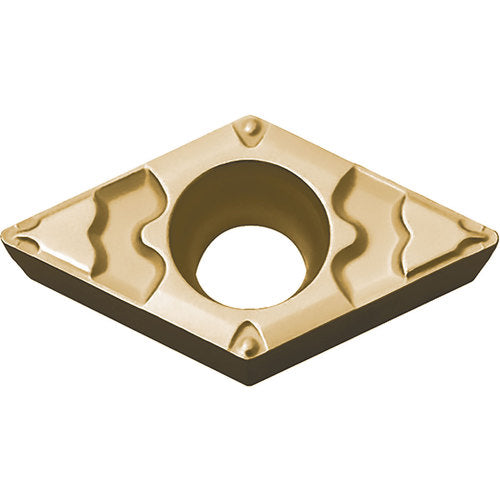 DCMT 21505 GP PV730, 0.008″ Corner Radius, 3/32″ Thick, 1/4″ Inscribed Circle, TiAlN/TiN, 55 Degree Diamond, Turning Indexable Insert