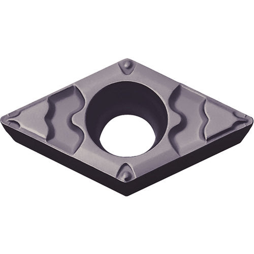 DCMT 3251 GP PR1725, 1/64″ Corner Radius, 5/32″ Thick, 3/8″ Inscribed Circle, MEGACOAT NANO PLUS, 55 Degree Diamond, Turning Indexable Insert