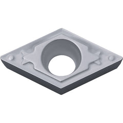 DCMT 2152 HQ CA5515, 1/32″ Corner Radius, 3/32″ Thick, 1/4″ Inscribed Circle, TiCnulll2O3/TiN, Diamond, Turning Indexable Insert