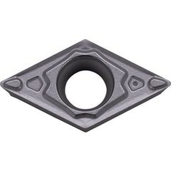 DCMT 21505 MQ PR1535, 0.008″ Corner Radius, 3/32″ Thick, 1/4″ Inscribed Circle, MEGACOAT NANO, 55 Degree Diamond, Turning Indexable Insert