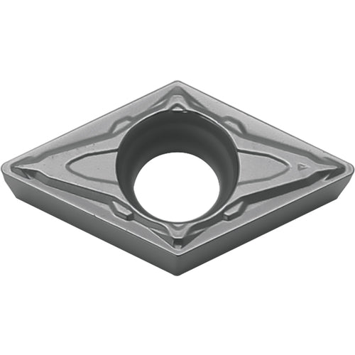 DCMT 21505 PP PR1225, 0.0079″ Corner Radius, 3/32″ Thick, 1/4″ Inscribed Circle, MEGACOAT, Diamond, Turning Indexable Insert