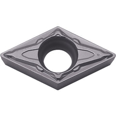 DCMT 2151 PP PR1725, 1/64″ Corner Radius, 3/32″ Thick, 1/4″ Inscribed Circle, MEGACOAT NANO PLUS, 55 Degree Diamond, Turning Indexable Insert