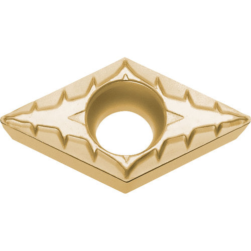 DCMT 32505 XP CA025P, 0.008″ Corner Radius, 5/32″ Thick, 3/8″ Inscribed Circle, TiCl2O3/TiN, 55 Degree Diamond, Turning Indexable Insert