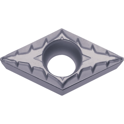 DCMT 3251 XP PR1725, 1/64″ Corner Radius, 5/32″ Thick, 3/8″ Inscribed Circle, MEGACOAT NANO PLUS, 55 Degree Diamond, Turning Indexable Insert