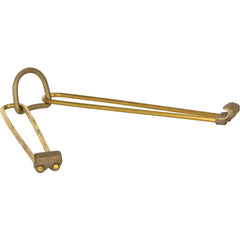 Drum Lifting Hook Brass Capacity 1000 lb - Exact Industrial Supply