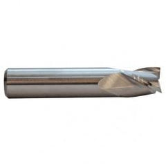 3/16 TuffCut Stub Length Center Cutting 3 Fl End Mill TiCN Coated - Exact Industrial Supply