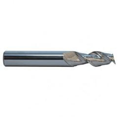 5/8x5/8x2-1/2x4-5/8 2 Flute Tuff Cut® AL End Mill-Uncoated - Exact Industrial Supply