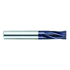 3/4" Dia. - 4-3/8" OAL - TiAlN CBD - Roughing HP End Mill - 4 FL - Exact Industrial Supply