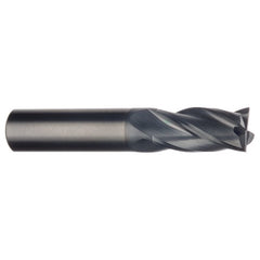 2 mm × 3 mm × 9 mm × 38 mm MG E14 4F RR M/G End Mill - Exact Industrial Supply