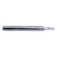 5/16" Dia. - 2" OAL - Ball Nose SE TiCN Carbide End Mill - 2 FL - Exact Industrial Supply
