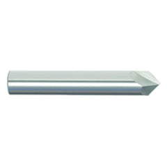 ‎3/16″ Dia-2″ OAL-Uncoated Chamfer Mill-2 FL - Exact Industrial Supply