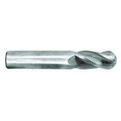 5/8" Dia. - 3" OAL - Ball Nose-AlTiN-SE EM - 4 FL - Exact Industrial Supply