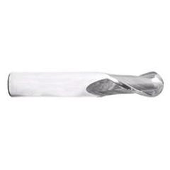 3/4" Dia. - 4" OAL - Ball Nose-AlTiN Std SE Carbide End Mill - 4 FL - Exact Industrial Supply