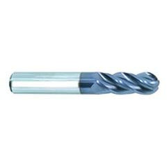 5/16" Dia. - 2-1/2" OAL - AlTiN CBD-Vari Helix-BE HP End Mill-4 FL - Exact Industrial Supply