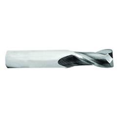 3/4 Dia. x 4 Overall Length 2-Flute .090 C/R Solid Carbide SE End Mill-Round Shank-Center Cut-TiCN - Exact Industrial Supply