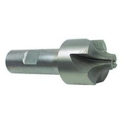 3/32" Radius - 3/8" Shank - Uncoated M42-Corner Rounding SE EM-4 FL - Exact Industrial Supply