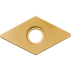 DNGA 431 A66N, 1/64″ Corner Radius, 3/16″ Thick, 1/2″ Inscribed Circle, Al2O3/TiC (TiN Coat), 55 Degree Diamond, Turning Indexable Insert