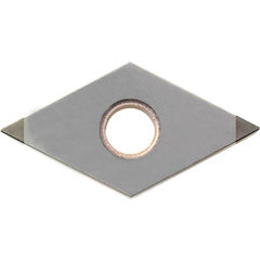 DNGA 434 ME KBN05M, 1/16″ Corner Radius, 3/16″ Thick, 1/2″ Inscribed Circle, MEGACOAT, Diamond, Turning Indexable Insert - Exact Industrial Supply