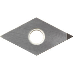 DNGA 4302 SE KBN25M, 0.0039″ Corner Radius, 3/16″ Thick, 1/2″ Inscribed Circle, MEGACOAT, Diamond, Turning Indexable Insert - Exact Industrial Supply