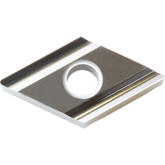 DNGG 432 A3 KW10, 1/32″ Corner Radius, 3/16″ Thick, 1/2″ Inscribed Circle, WC/Co, Diamond, Turning Indexable Insert