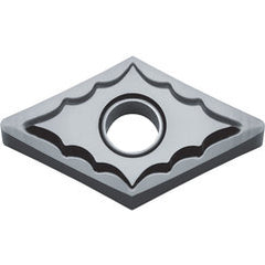 DNGG 432 FP-TK PR1225, 1/32″ Corner Radius, 3/16″ Thick, 1/2″ Inscribed Circle, MEGACOAT, Diamond, Turning Indexable Insert - Exact Industrial Supply