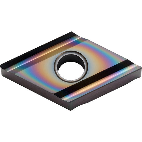 DNGG 432 A3 PDL010, 1/32″ Corner Radius, 3/16″ Thick, 1/2″ Inscribed Circle, C, 55 Degree Diamond, Turning Indexable Insert