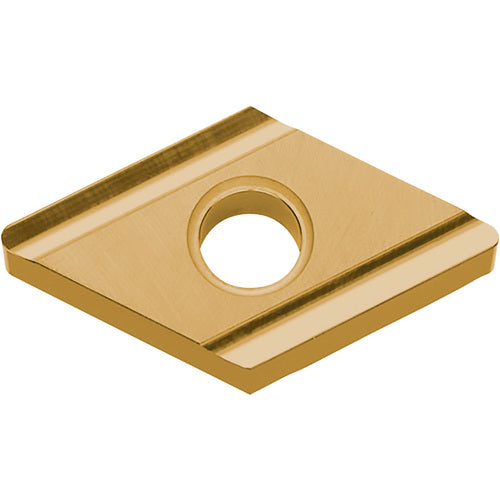 DNGG 431 PV710, 1/64″ Corner Radius, 3/16″ Thick, 1/2″ Inscribed Circle, TiCN (MEGACOAT NANO), 55 Degree Diamond, Turning Indexable Insert