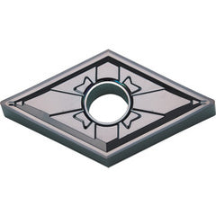 DNGG 431 MFP-SK PR1225, 1/64″ Corner Radius, 3/16″ Thick, 1/2″ Inscribed Circle, MEGACOAT, Diamond, Turning Indexable Insert - Exact Industrial Supply