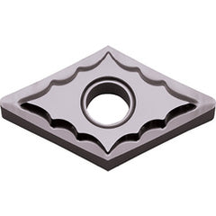 DNGG 431 TK PR1305, 1/64″ Corner Radius, 3/16″ Thick, 1/2″ Inscribed Circle, MEGACOAT, Diamond, Turning Indexable Insert - Exact Industrial Supply