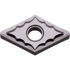 DNGG 431 TK PR1305, 1/64″ Corner Radius, 3/16″ Thick, 1/2″ Inscribed Circle, MEGACOAT, Diamond, Turning Indexable Insert - Exact Industrial Supply