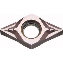 DNGU 22205 MFP-SK PR1225, 0.0079″ Corner Radius, 1/8″ Thick, 0.2756″ Inscribed Circle, MEGACOAT, Diamond, Turning Indexable Insert - Exact Industrial Supply