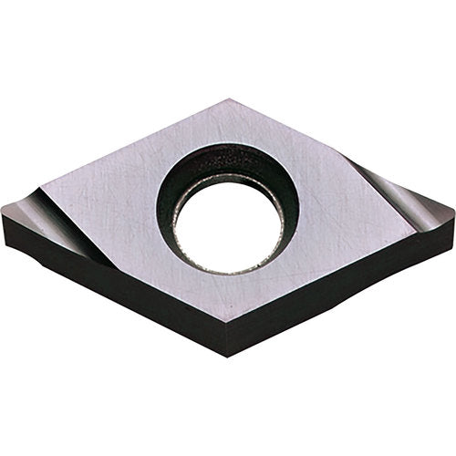 DNGU 22202 MF-F PR1225, 0.0039″ Corner Radius, 1/8″ Thick, 0.2756″ Inscribed Circle, MEGACOAT, Diamond, Turning Indexable Insert - Exact Industrial Supply
